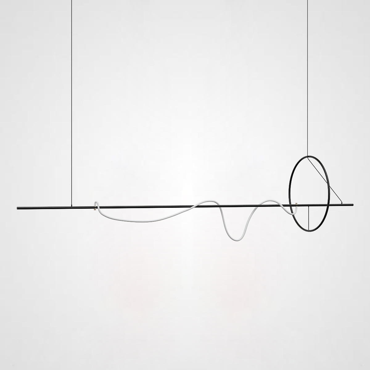 Подвесной светильник DRESDEN L180 Трехцветный свет by ImperiumLoft