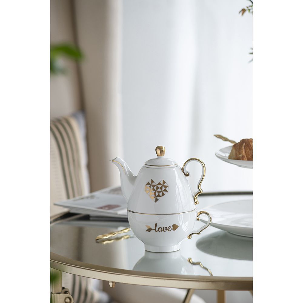 Чайник с чашкой Glasar 1656