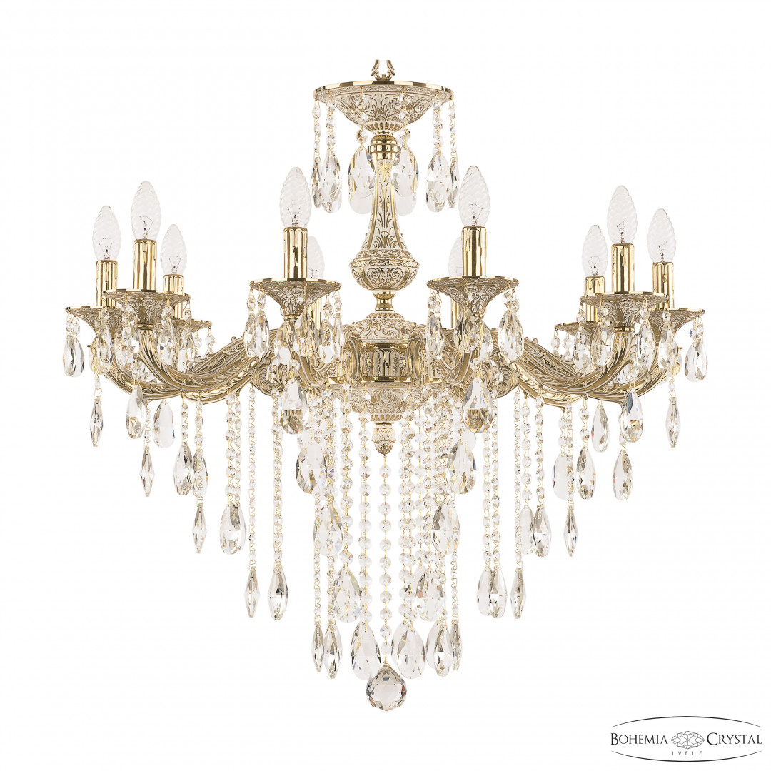 Люстра бронзовая с хрусталём 71114/10/250 B GW