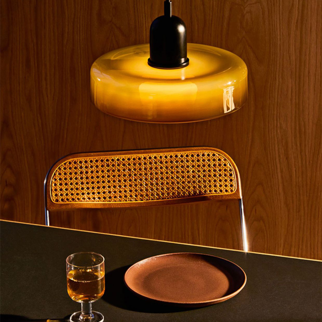 Подвесной светильник COLLAR White Green by ImperiumLoft