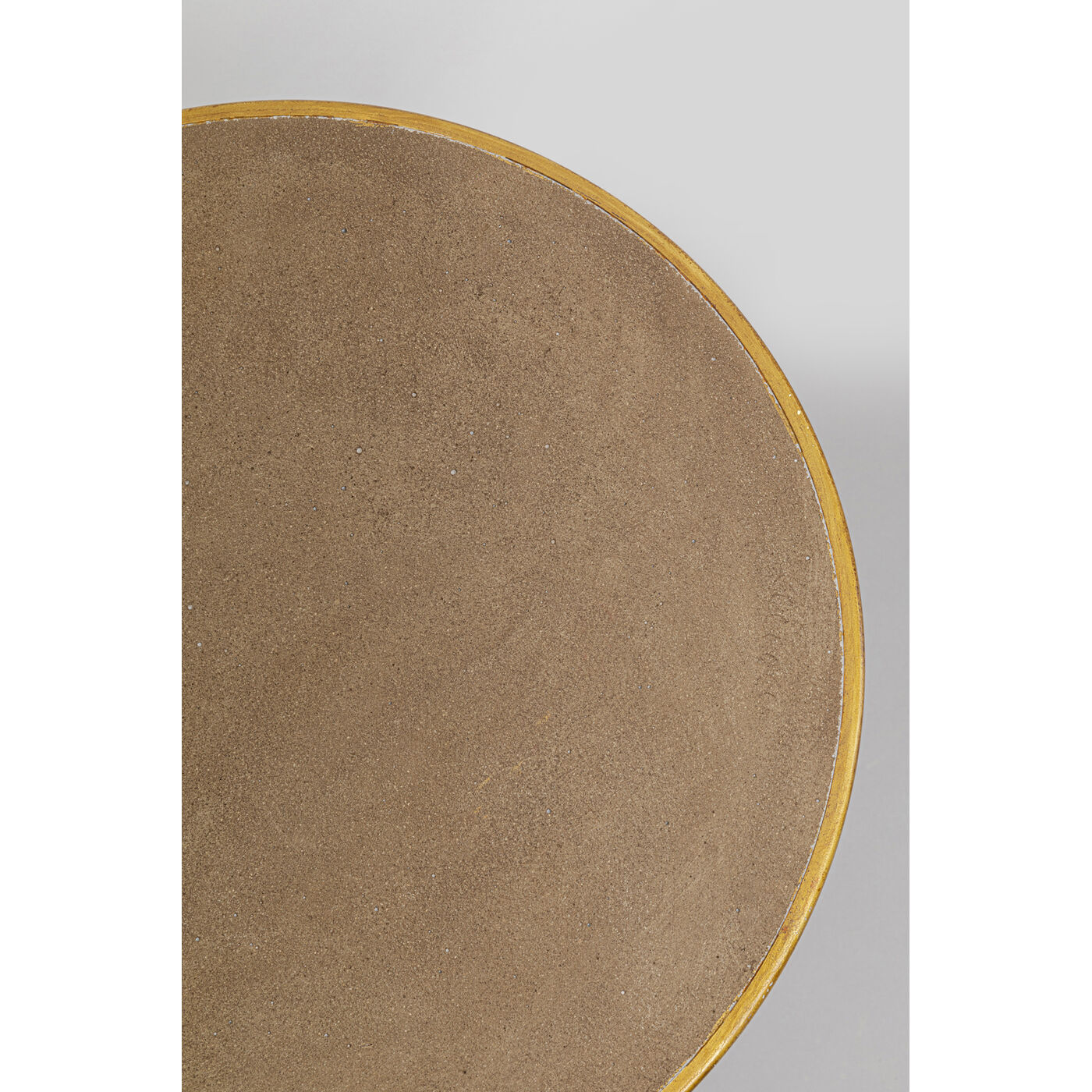 Приставной стол Coney Brass Ø30cm KARE 70268