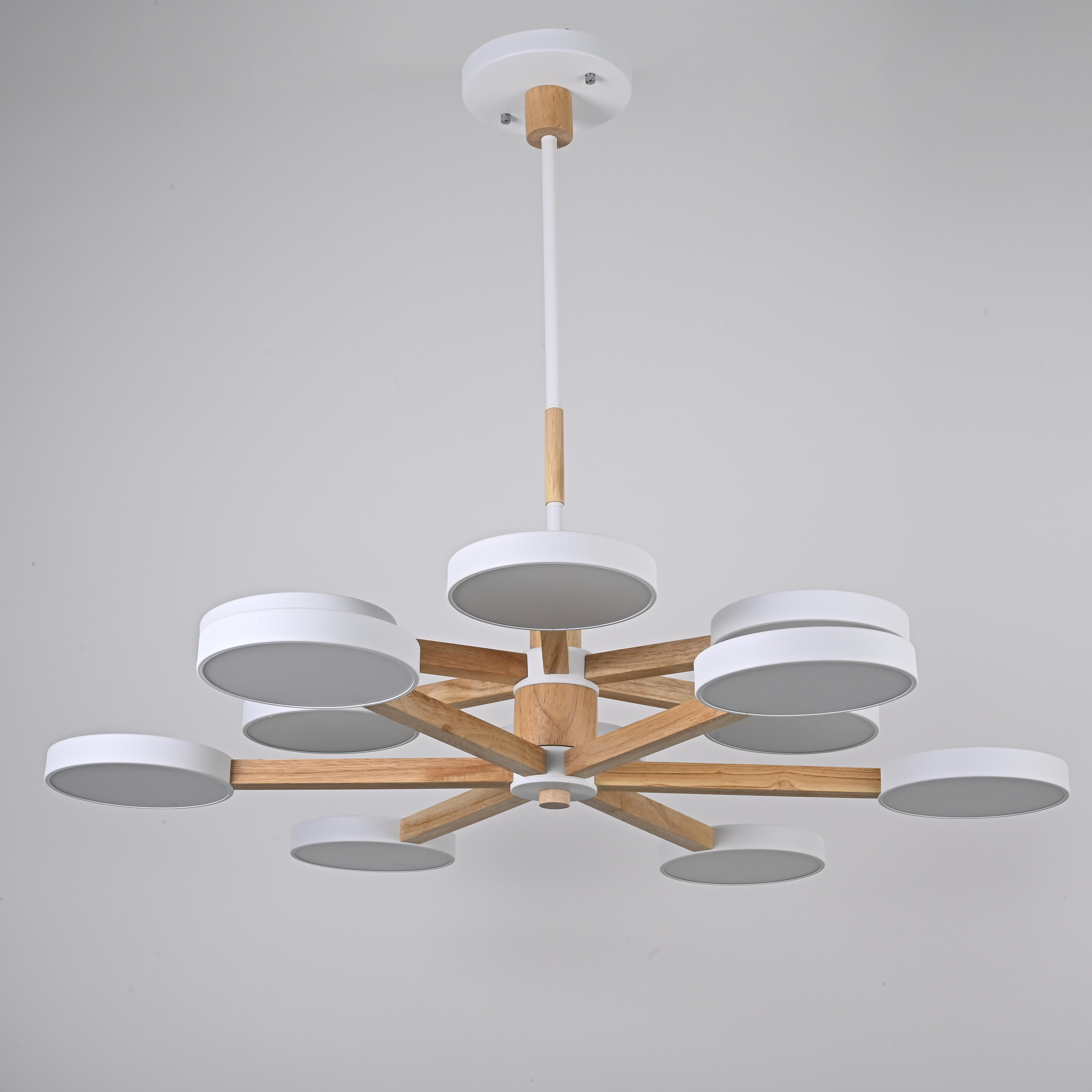 Подвесная люстра TURNA DBL L12 White by ImperiumLoft
