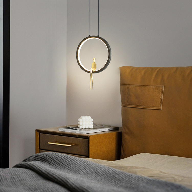 Подвесной светильник REMUS ONE Black by ImperiumLoft