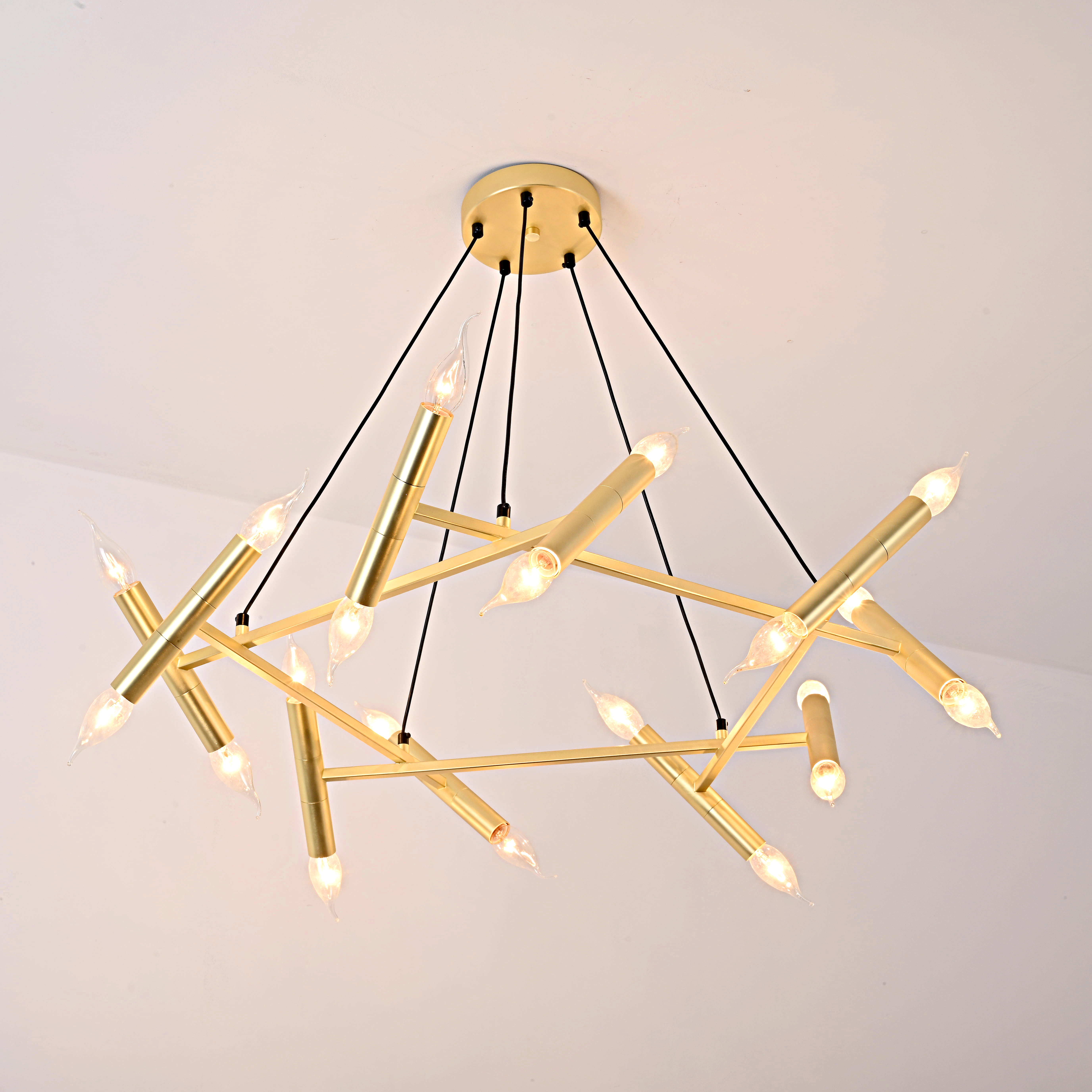 Подвесной Светильник Jonathan Browning Le Pentagone Chandelier 20 Light By Imperiumloft