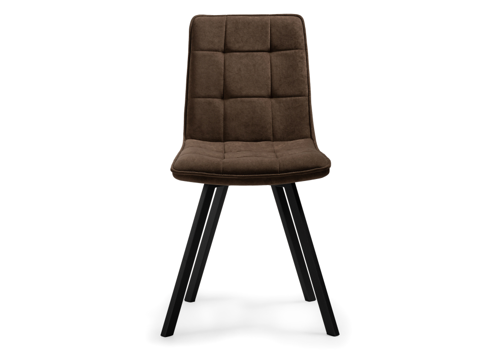 Стул Woodville Летисия шоколад / черный 491331