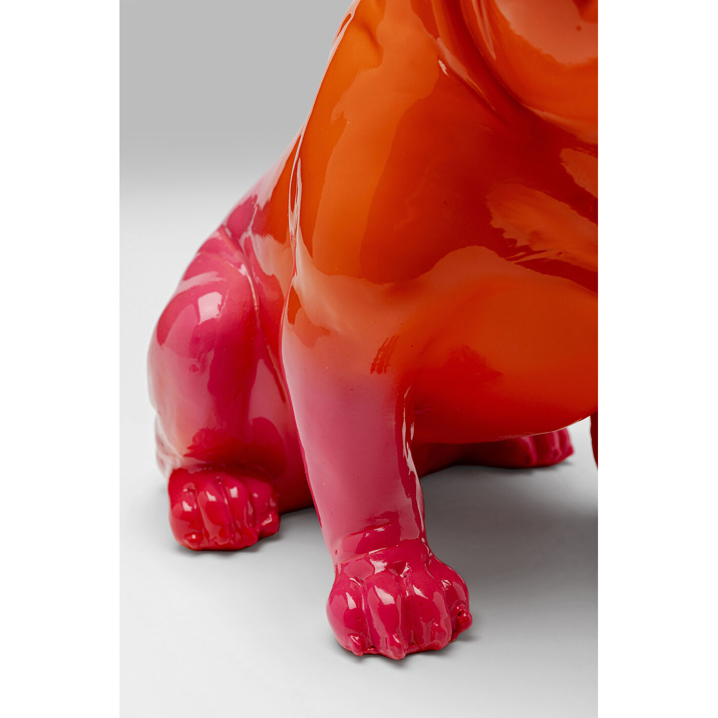 Фигура декоративная Fashion Dog Orange 17 см KARE 57056