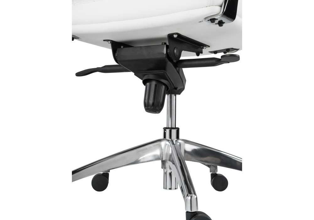 Компьютерное кресло Woodville Isida white / satin chrome 15427