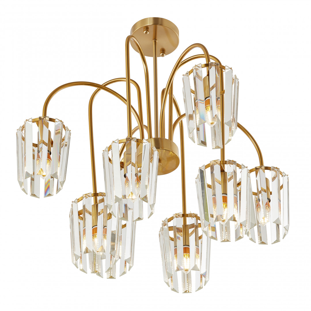 Люстра потолочная 2328B.D800.H700.E14.12 G Arte Milano