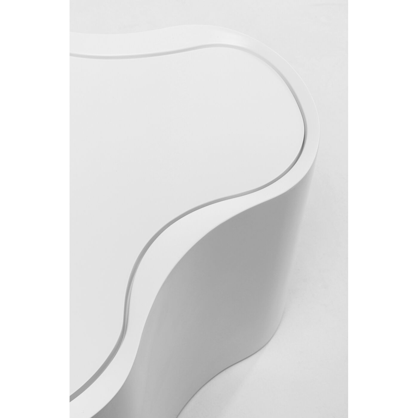 Стол приставной KARE x Karim Rashid Lotus White 35cm KARE 70880