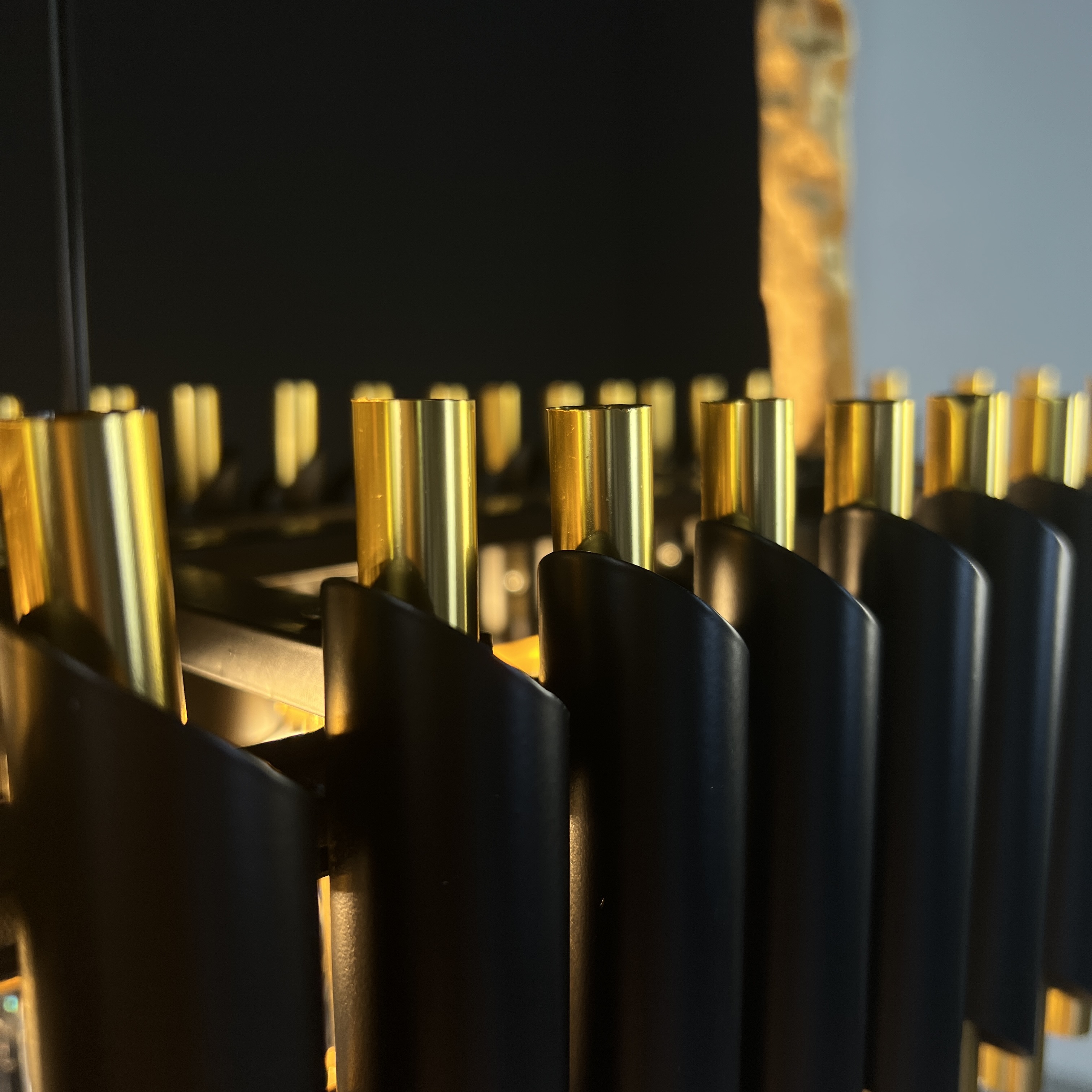 Люстра Empire Black Rectangular Chandelier Crystal By Imperiumloft