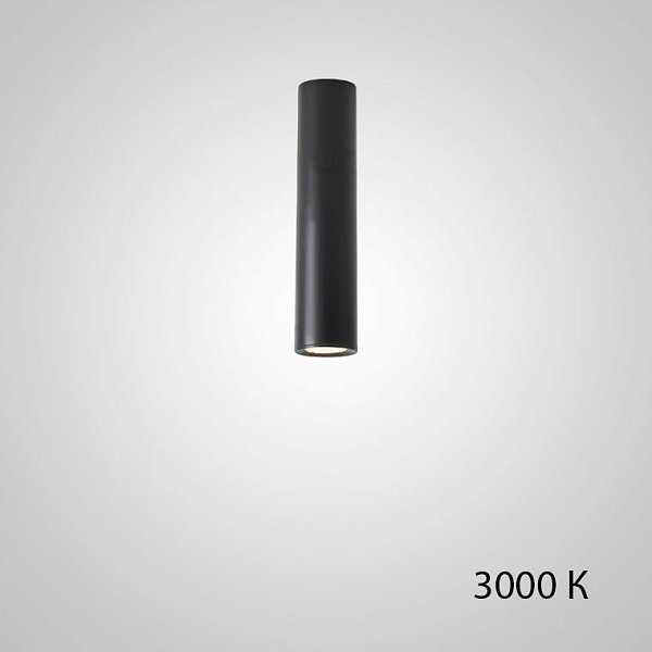 Точечный светильник PAN H20 Black 3000 К by ImperiumLoft
