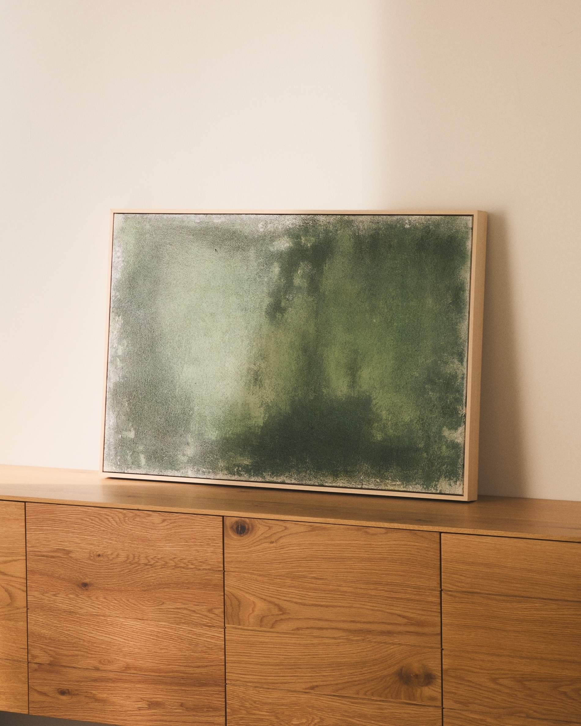 Абстрактная картина Selnar зеленая 60 x 90 см La Forma (ex Julia Grup)