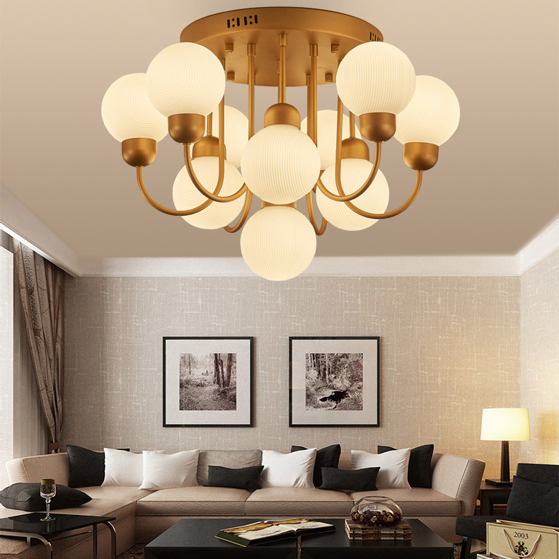 Люстра на штанге DUM L10 White by ImperiumLoft