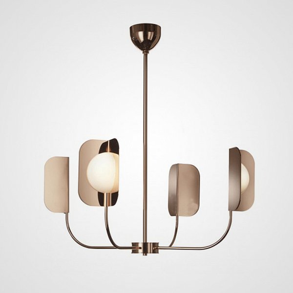 Люстра на штанге Chandeliers LEAF D80 by ImperiumLoft
