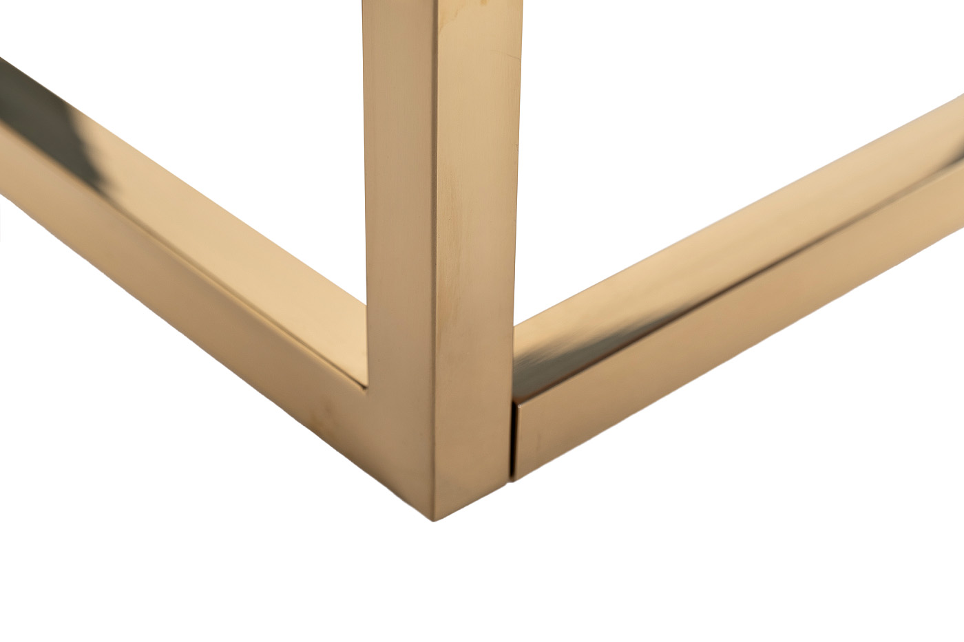 Консоль зеркальная с золотым декором Garda Decor KFG197