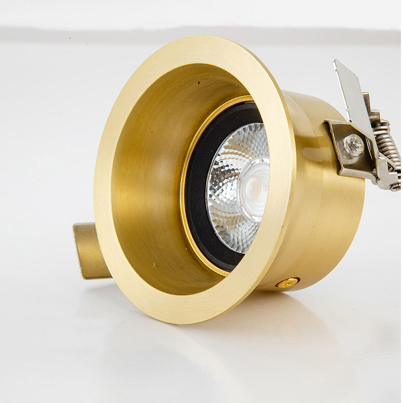 Точечный светильник CALL D6,9 Brass Трехцветный свет by ImperiumLoft