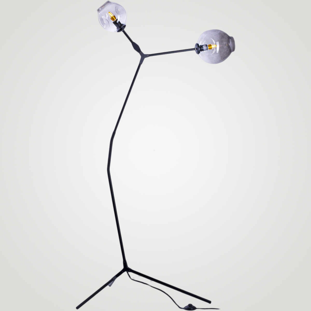 Торшер Сrumpled Glass Bubble by ImperiumLoft