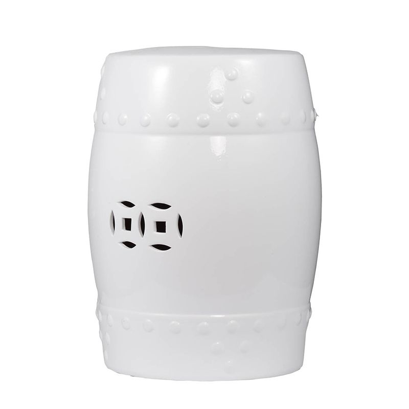 Столик акцентный Glasar 68136-WHIT