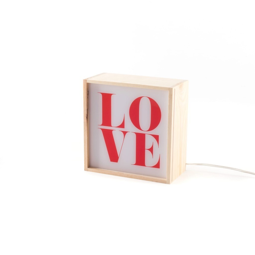 Настольная лампа Seletti Lighthink Box 08341