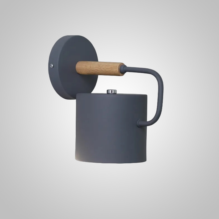 Бра BEND WALL Wood Grey by ImperiumLoft