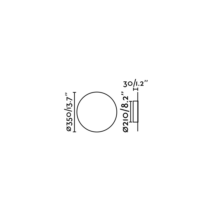 Бра Board черное LED 7W 2700K Faro