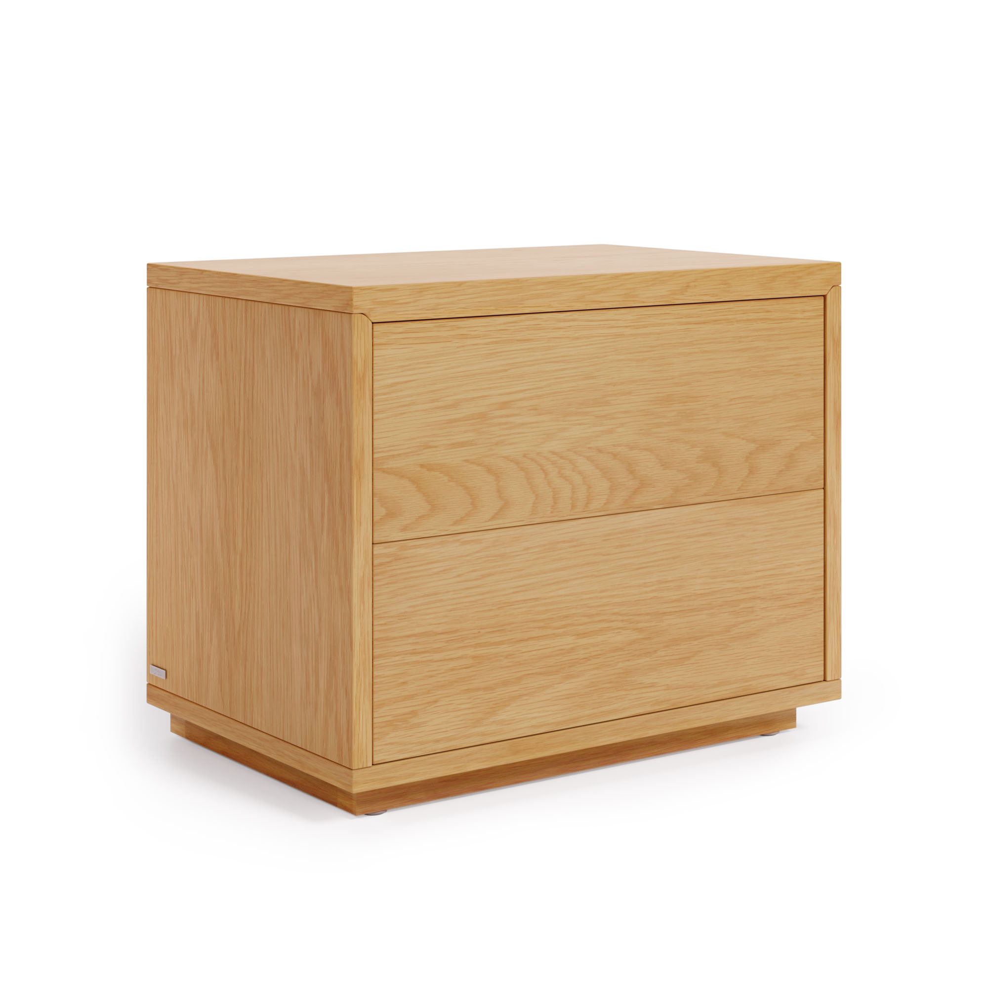 Abilen Прикроватная тумбочка из шпона дуба 53,4 x 44 см La Forma (ex Julia Grup)