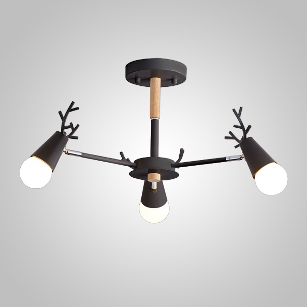 Подвесная люстра DEERCH D46 Black by ImperiumLoft