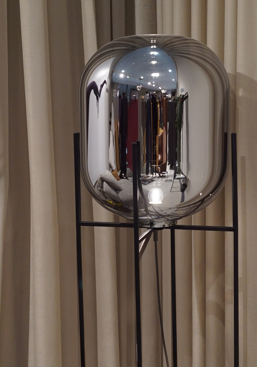 Торшер Delight Collection Oda black/smoky