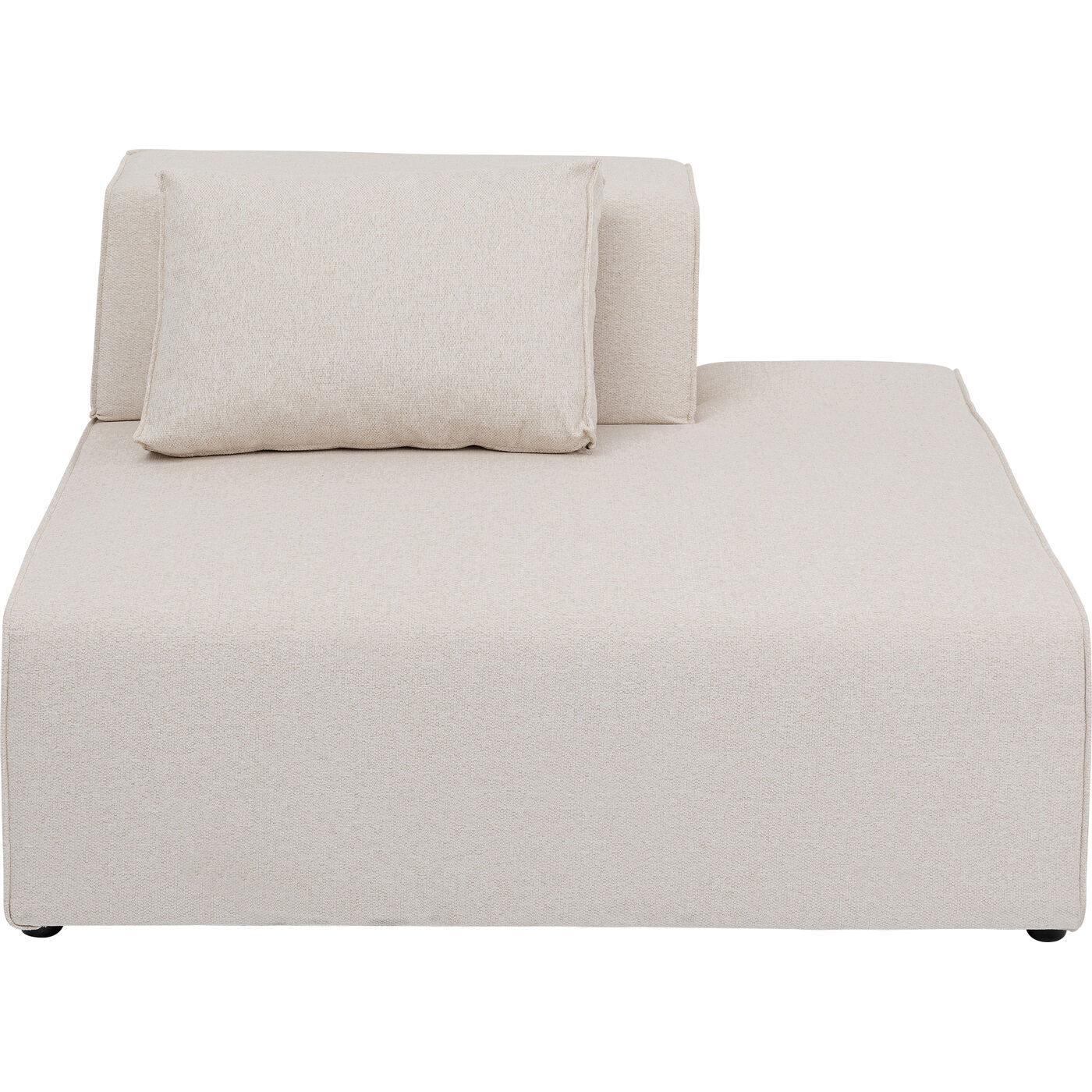 Оттоманка правосторонняя Infinity Ottomane Semi Elements Cream Right KARE 86256