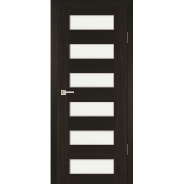 Межкомнатная дверь Graf PS-35 белый сатинат Мокко (1900 х 550)