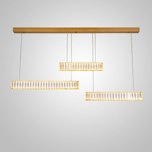 Подвесной светильник BERTOLDA TRIO A M Brass by ImperiumLoft