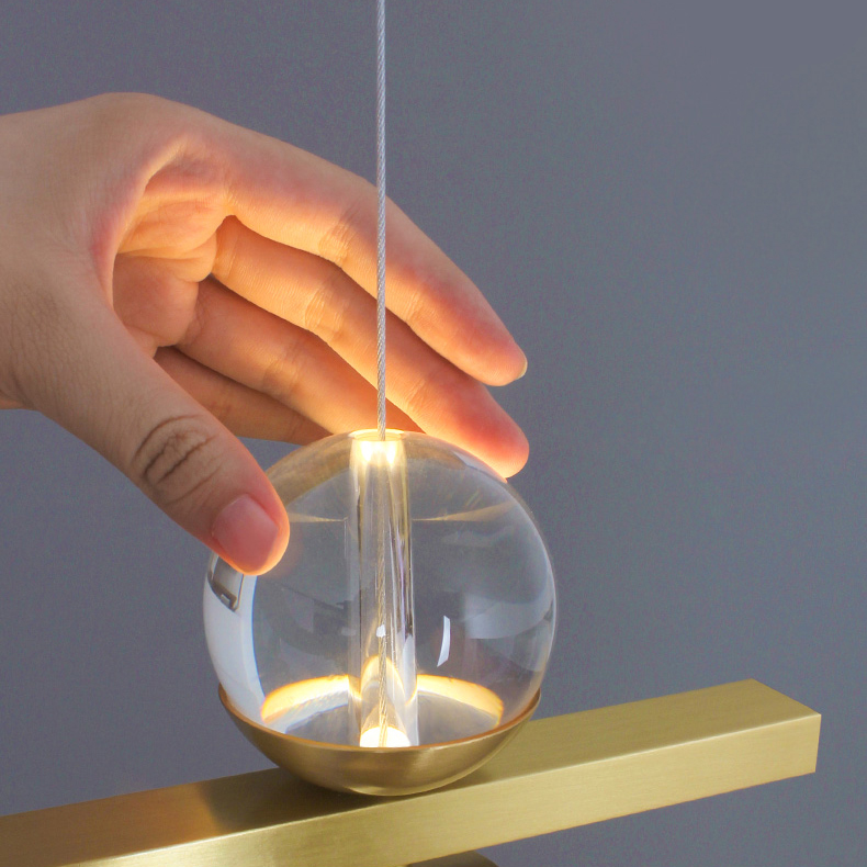 Рядный подвесной светильник WILL 4 by ImperiumLoft