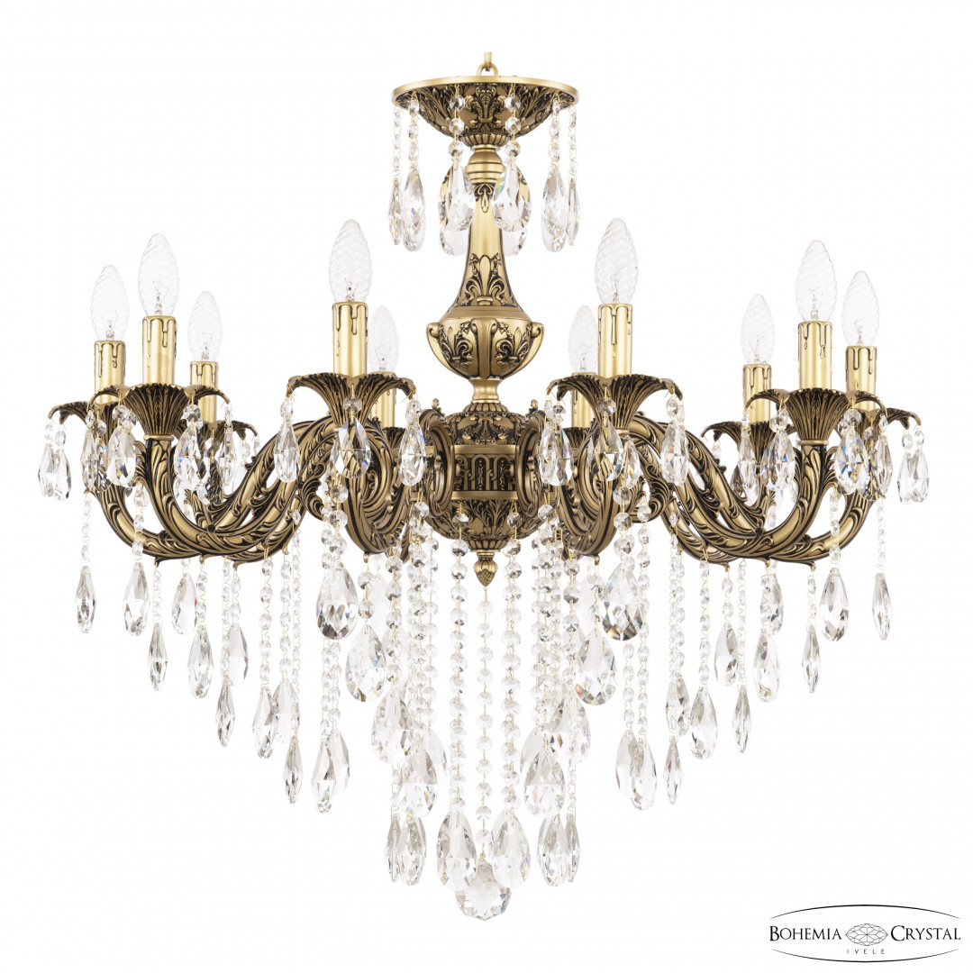 Люстра хрустальная AL79101/10/250 B AGB Bohemia Ivele Crystal