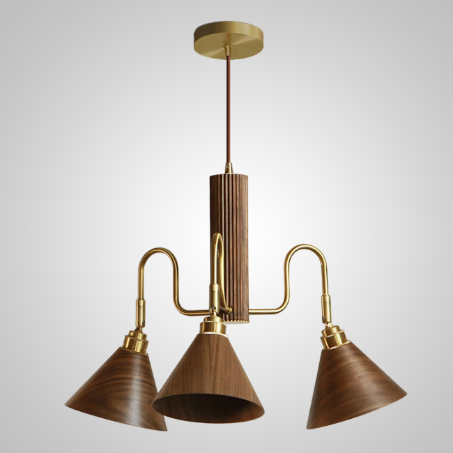 Подвесная люстра DOMENIC B D50 Dark Brown by ImperiumLoft