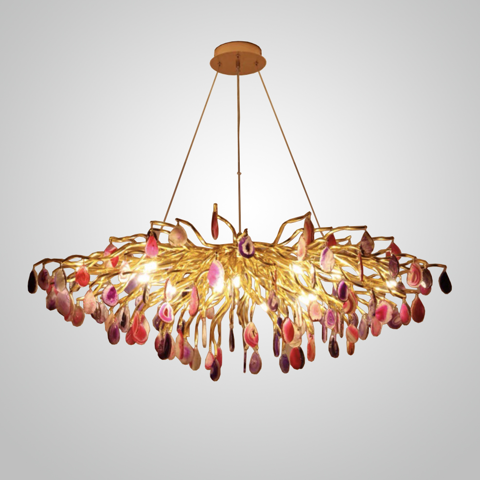 Подвесная люстра AGATE COLOR L8 by ImperiumLoft