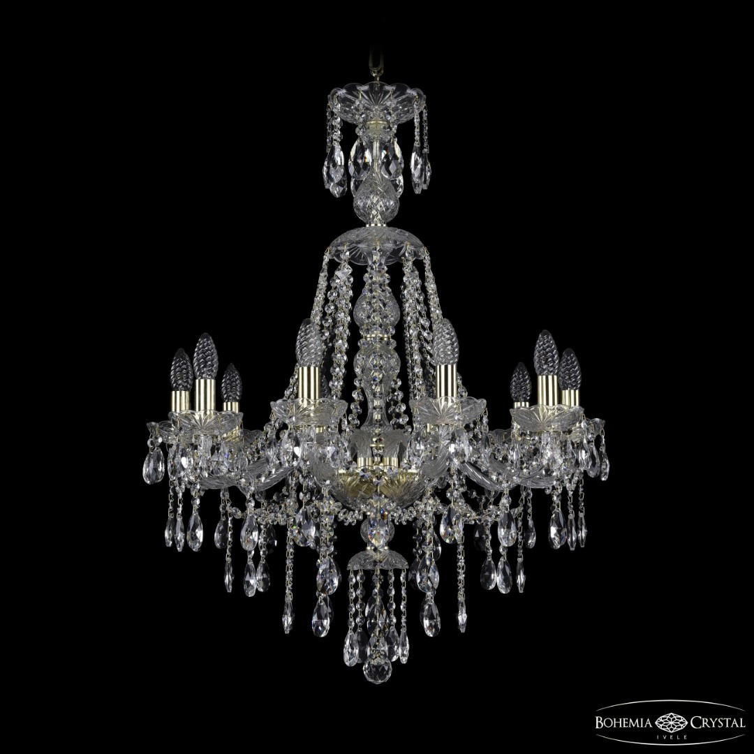 Люстра хрустальная 1415/10/220/XL-86 G