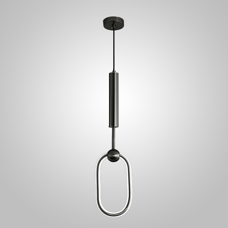 Подвесной светильник FINNUR B D18 B Black by ImperiumLoft