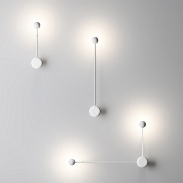 Бра Pin Wall Light C White by ImperiumLoft