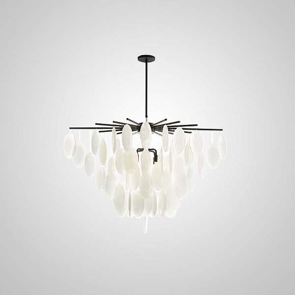 Потолочная люстра RITTA D68 Black by ImperiumLoft
