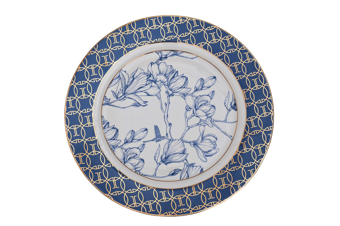 Тарелка обеденная Magnolia Art 26,5 см Garda Decor 26FC-67326