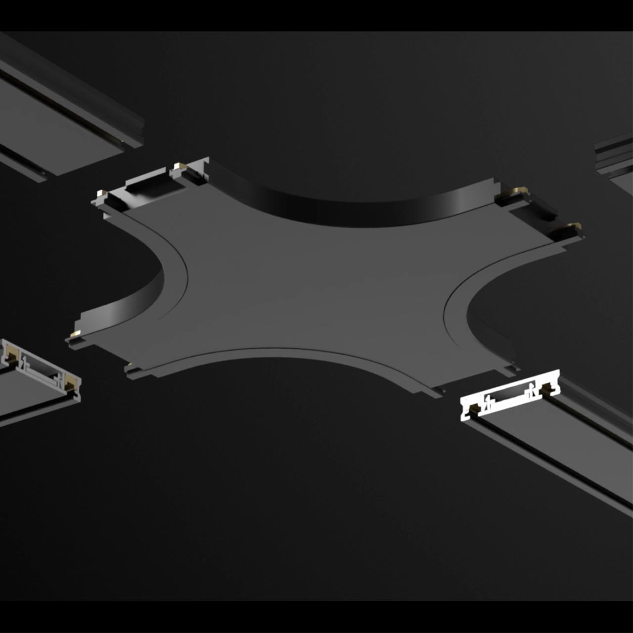 Соединитель с токопроводом "Х" для низковольтного шинопровода Novotech 135211