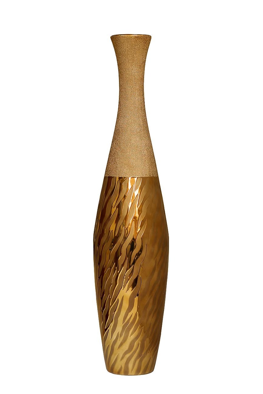 Ваза керамическая золотая Garda Decor 18H3608L-10