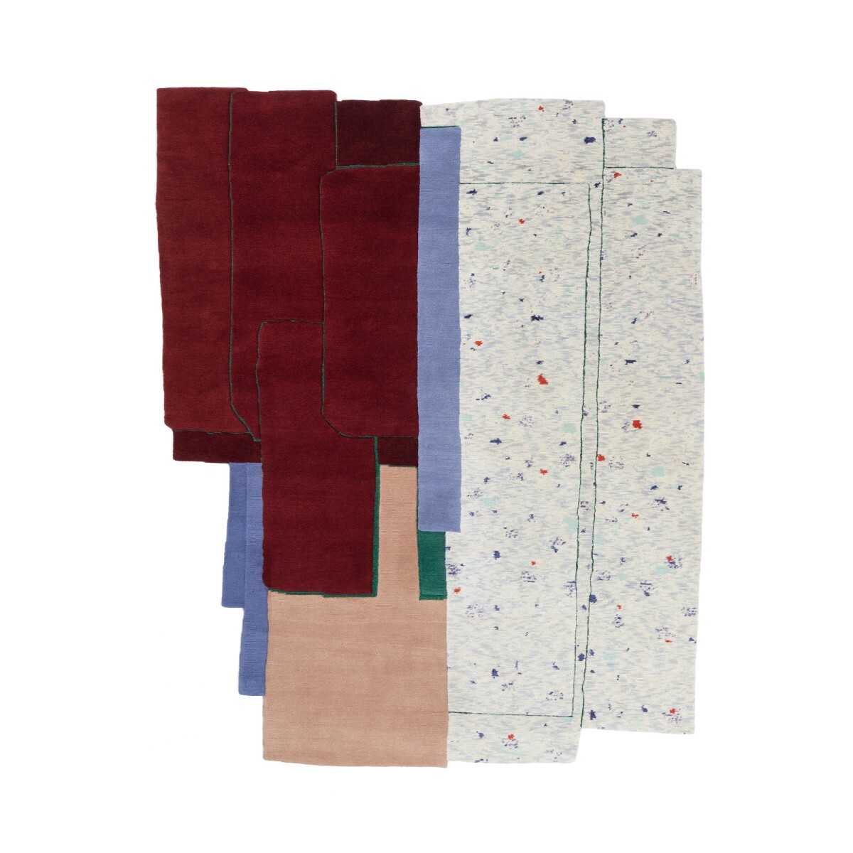 Ковер CC-TAPIS Patcha Standard Mint