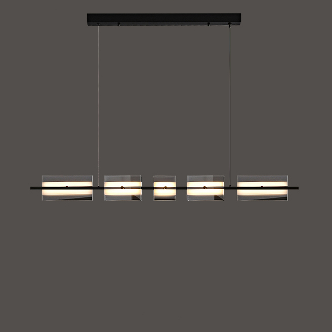 Подвесной светильник BRIAND LONG L102,5 Black by ImperiumLoft