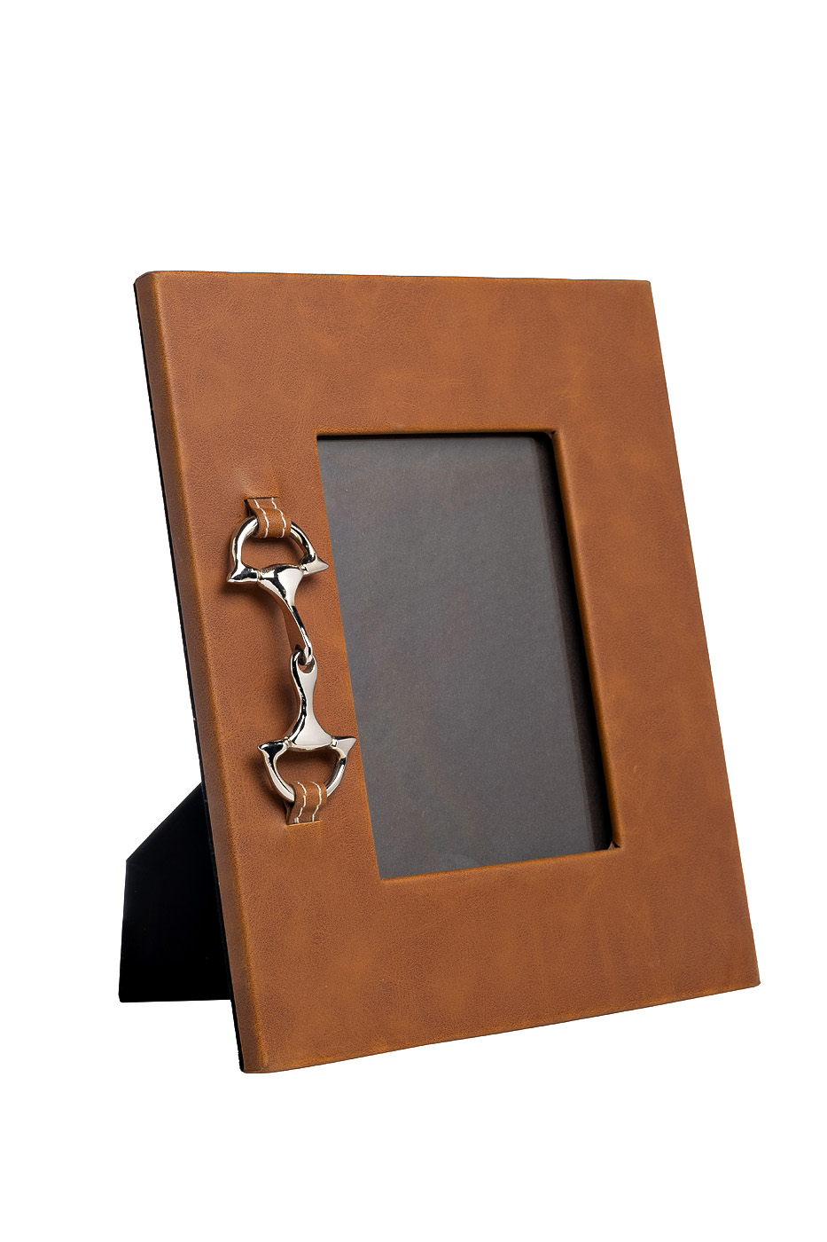 Фоторамка декоративная кожаная коричневая Garda Decor 95IM-14529