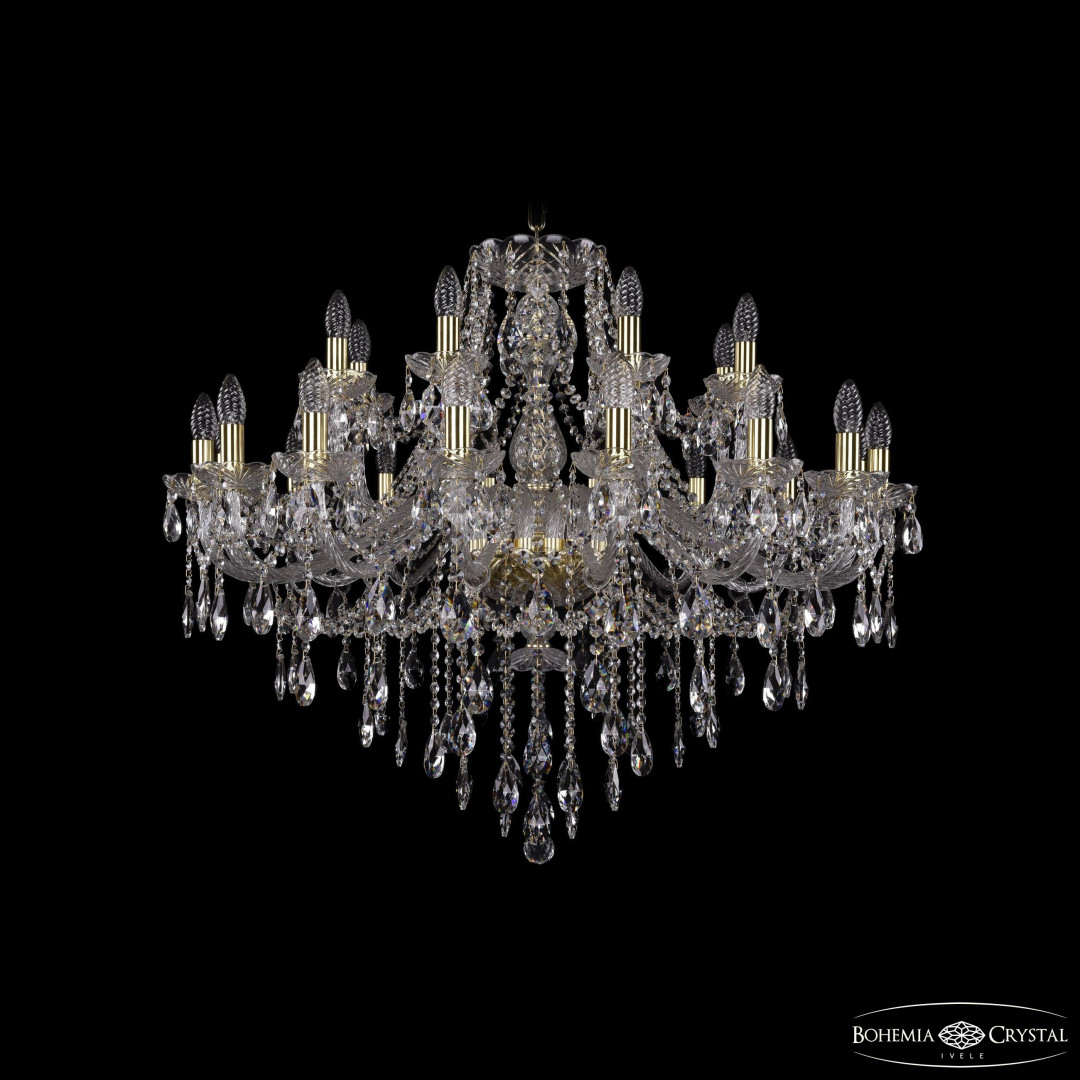 Люстра хрустальная 1415/16+8/360 G