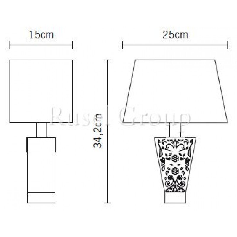 Настольная лампа Fabbian Vicky D69 B03 02