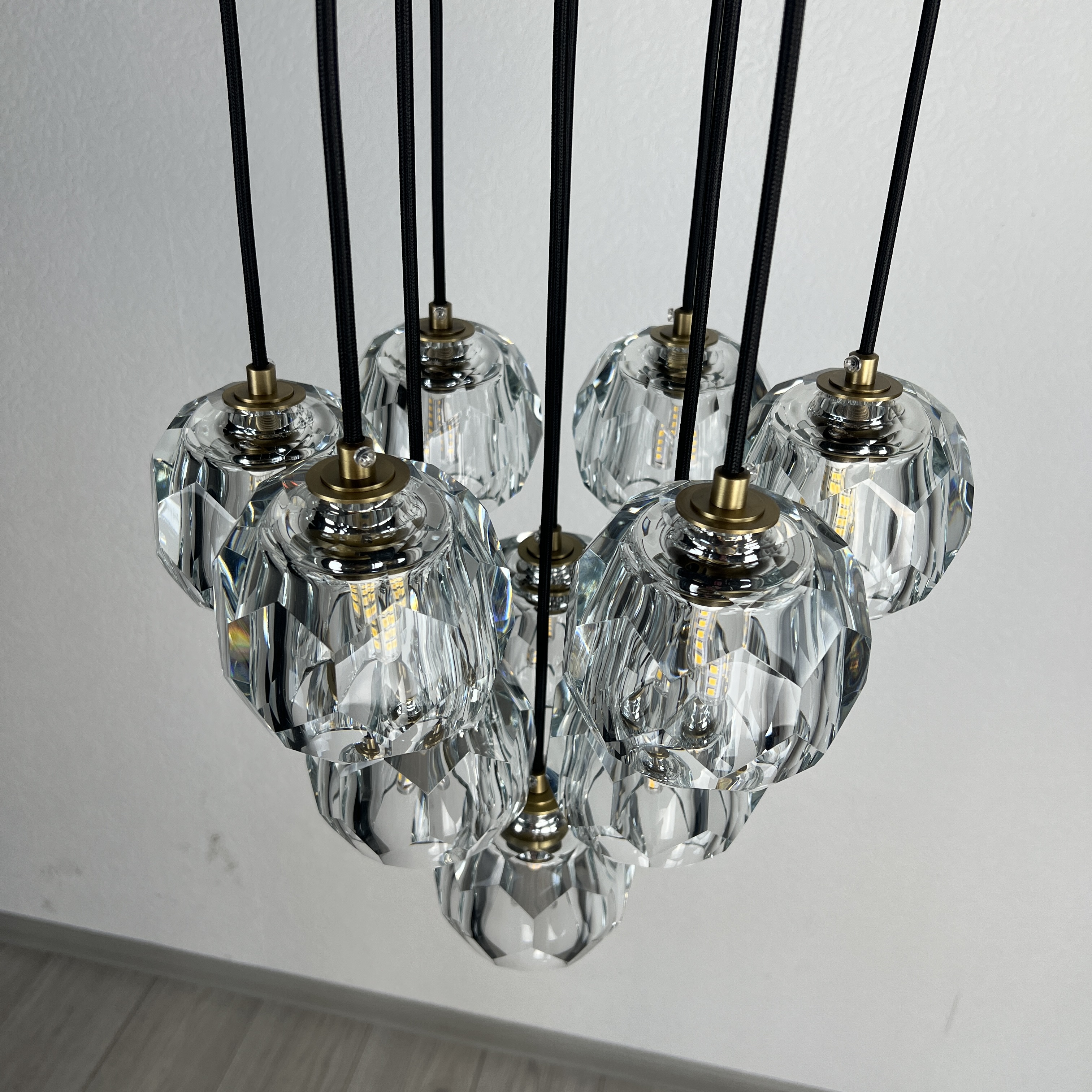Люстра Boule De Cristal Round Cluster Chandelier 10 By Imperiumloft