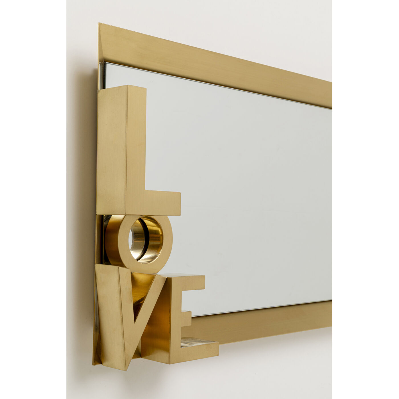 Зеркало настенное Love Letters 3D 110x40cm KARE 71070
