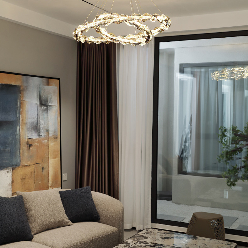 Подвесная люстра JENNIFER D80+100 by ImperiumLoft